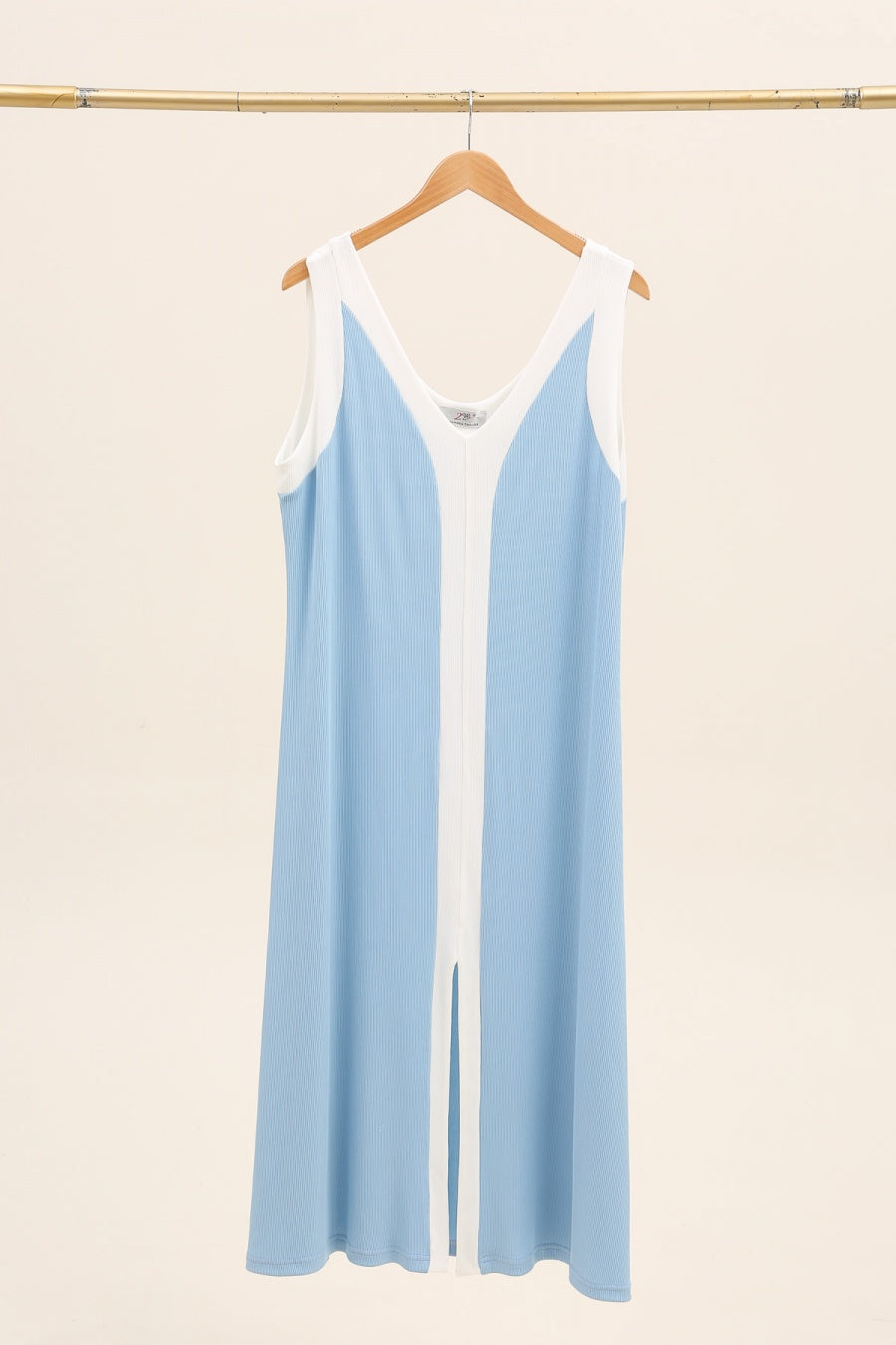 Robe Col V, Evasée Fluide
