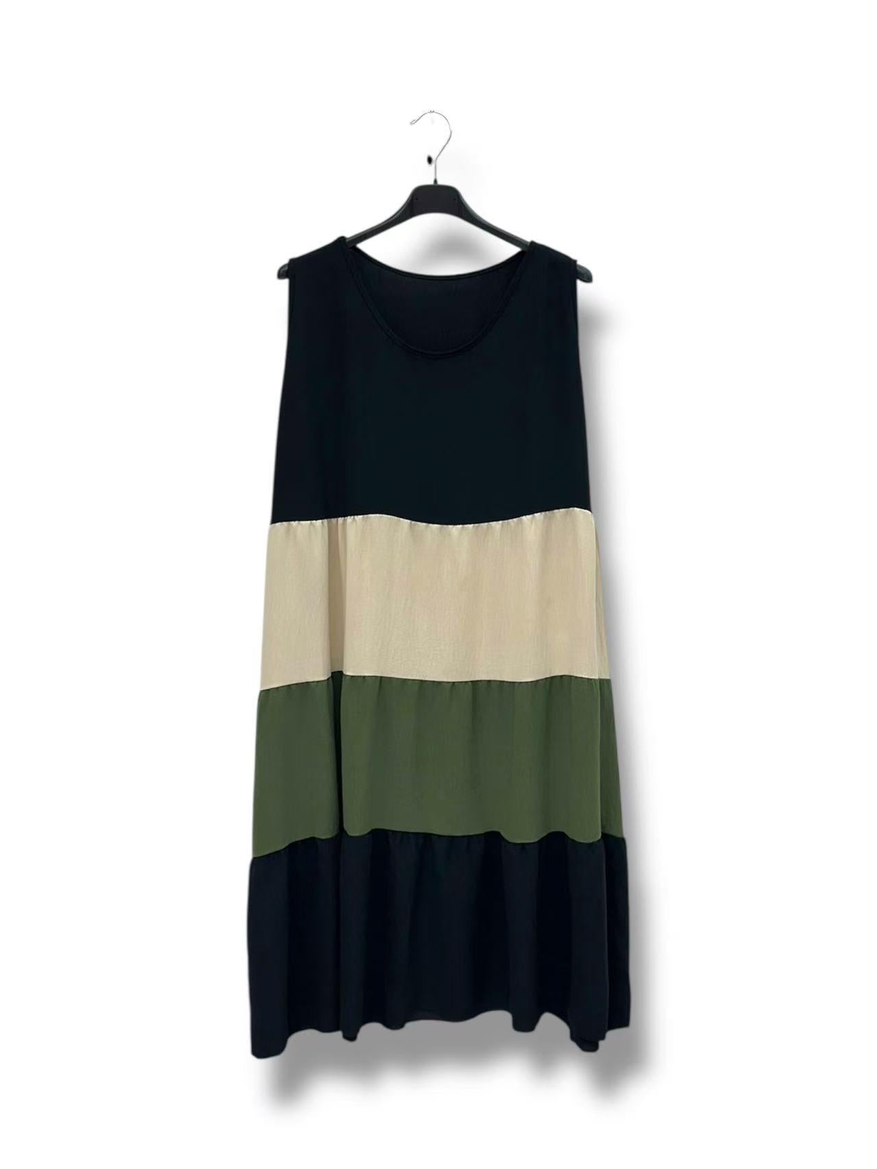 Robe Col Rond Uni
