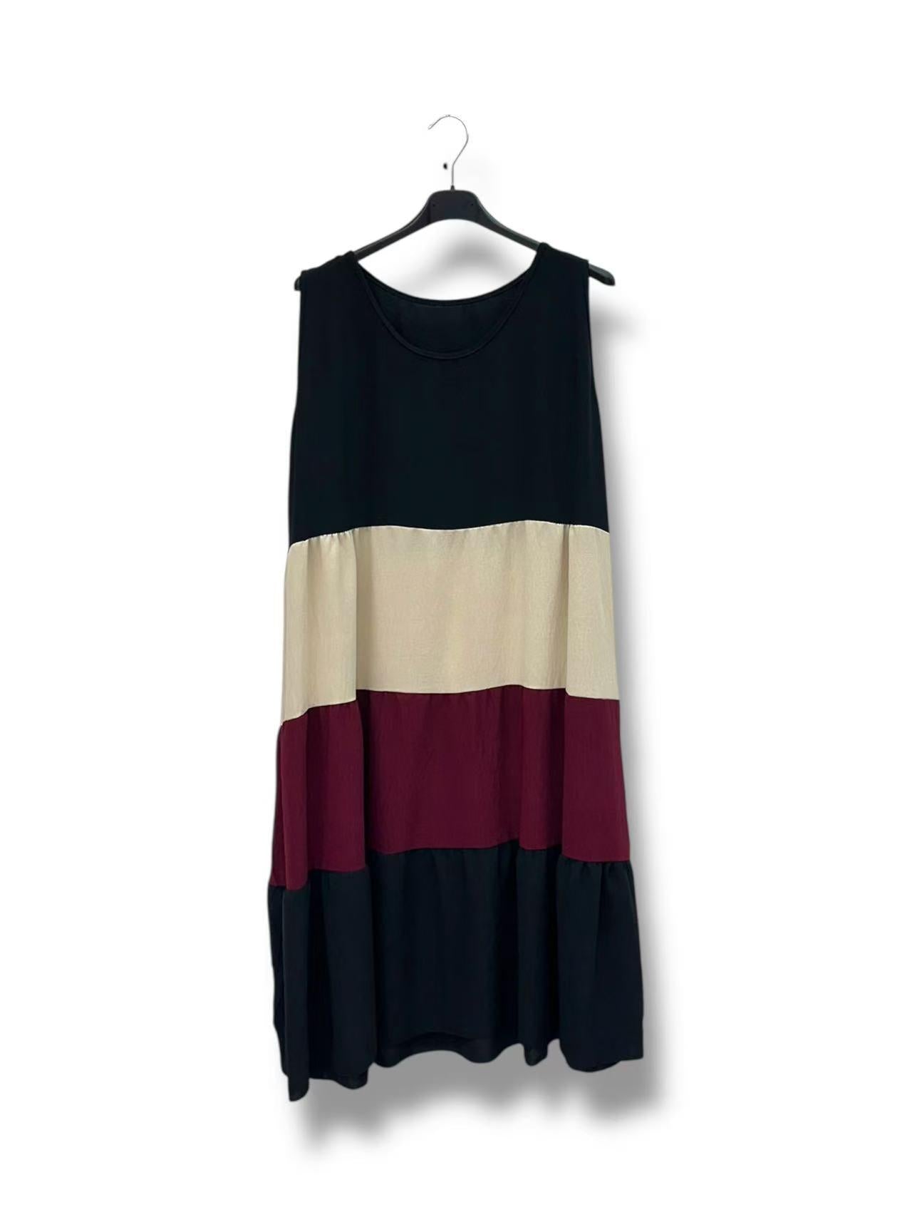 Robe Col Rond Uni
