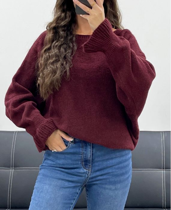 PullOver Laine, Détail aux Manches