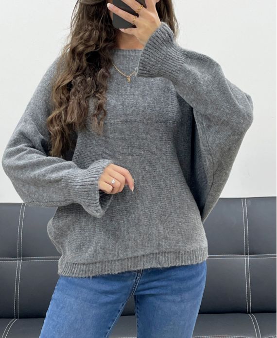 PullOver Laine, Détail aux Manches
