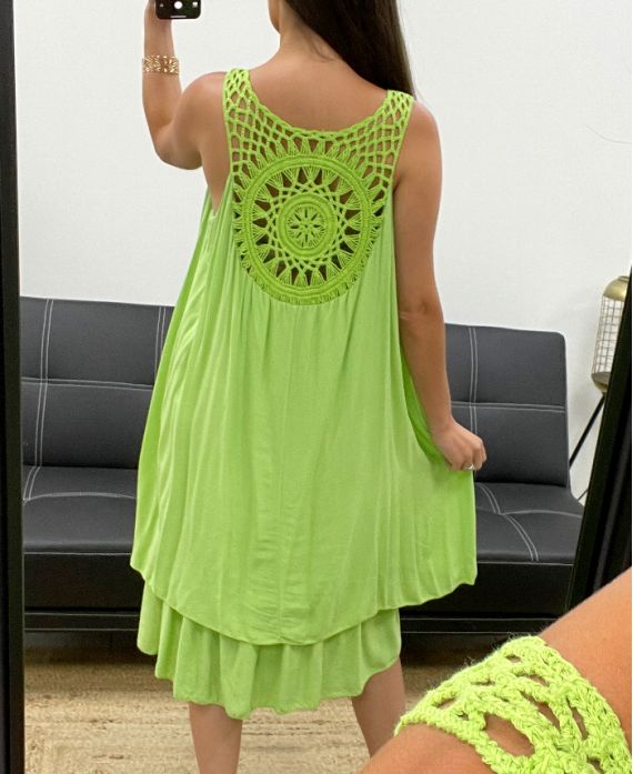 Robe Dos avec Dentelle