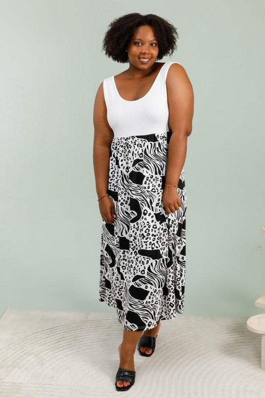 Robe Bicolore, Col Rond