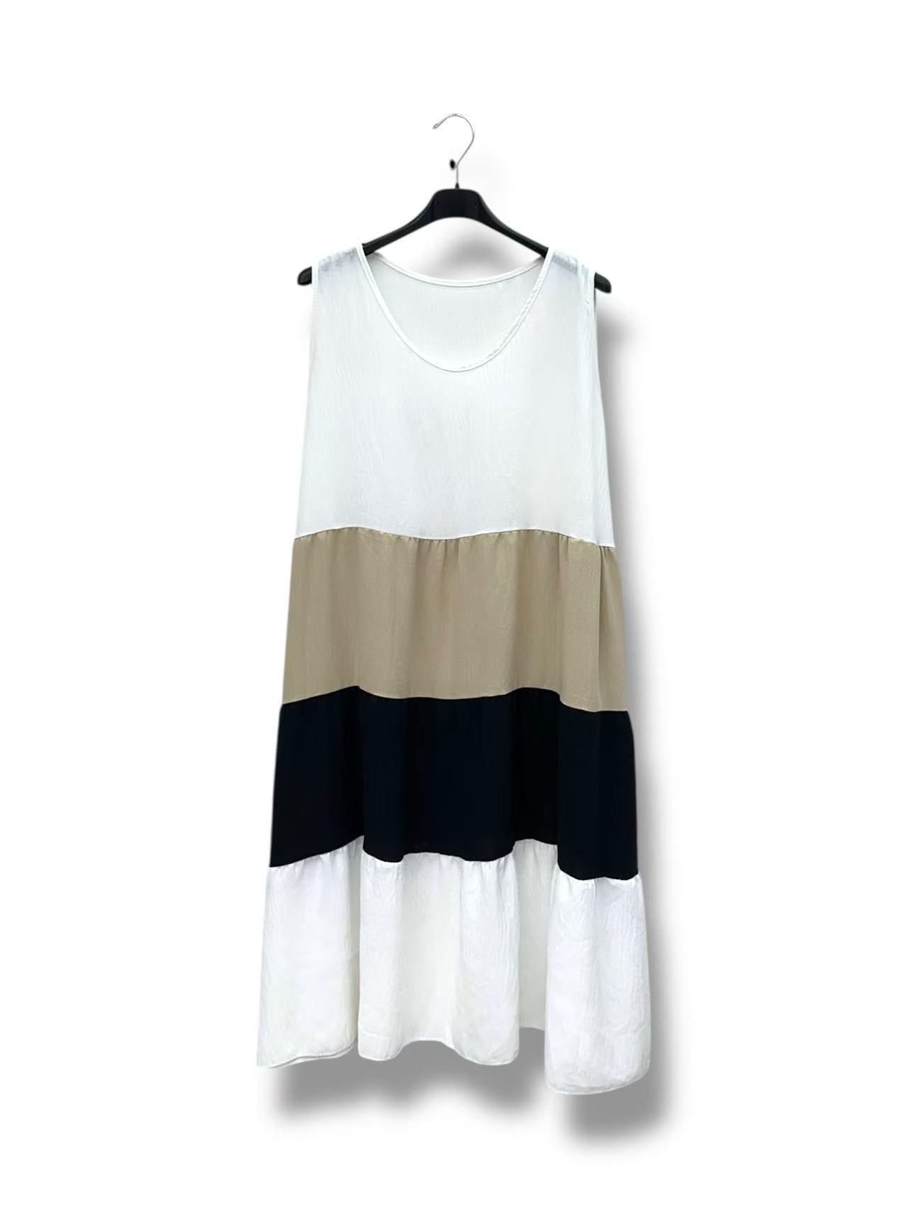 Robe Col Rond Uni